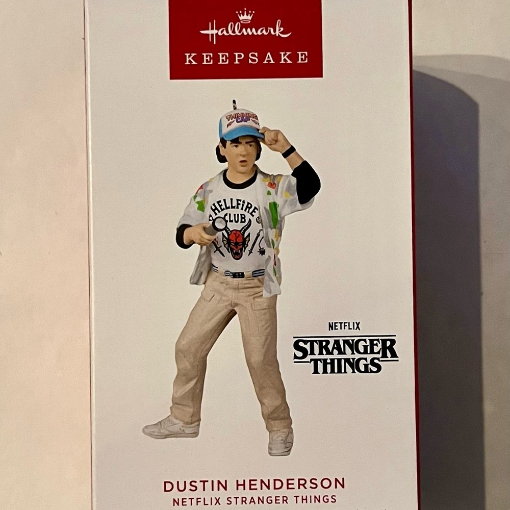 2022 Hallmark Ornament Dustin Henderson Stranger Things NIB